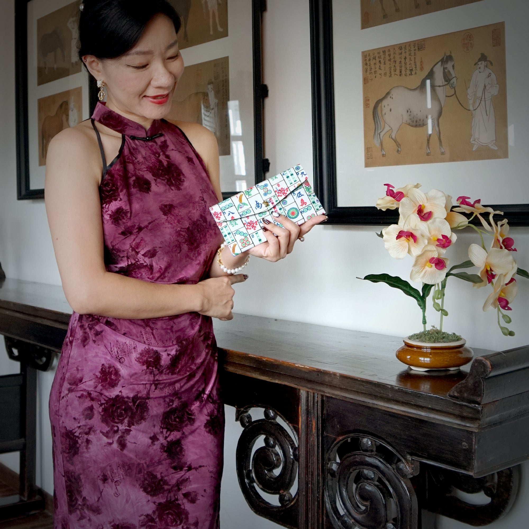 Red Packet Organizer - Mahjong