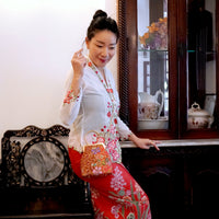 Nyonya Kebaya Blouse - Bayu Lembut (size: M)