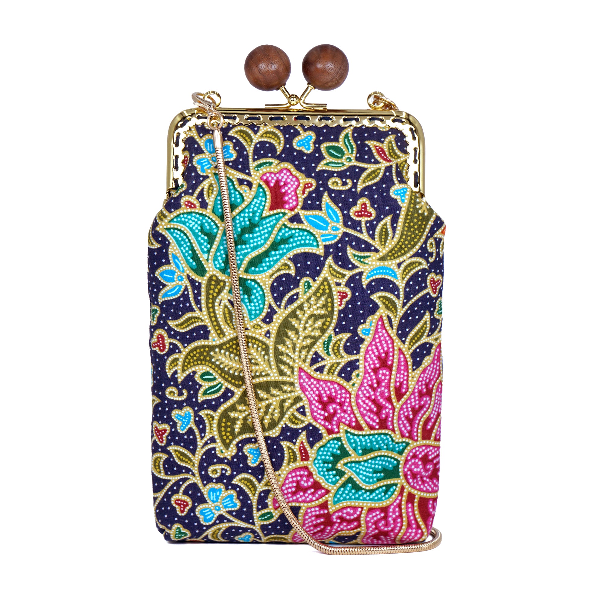 30% OFF - Cell Phone Purse - Batik