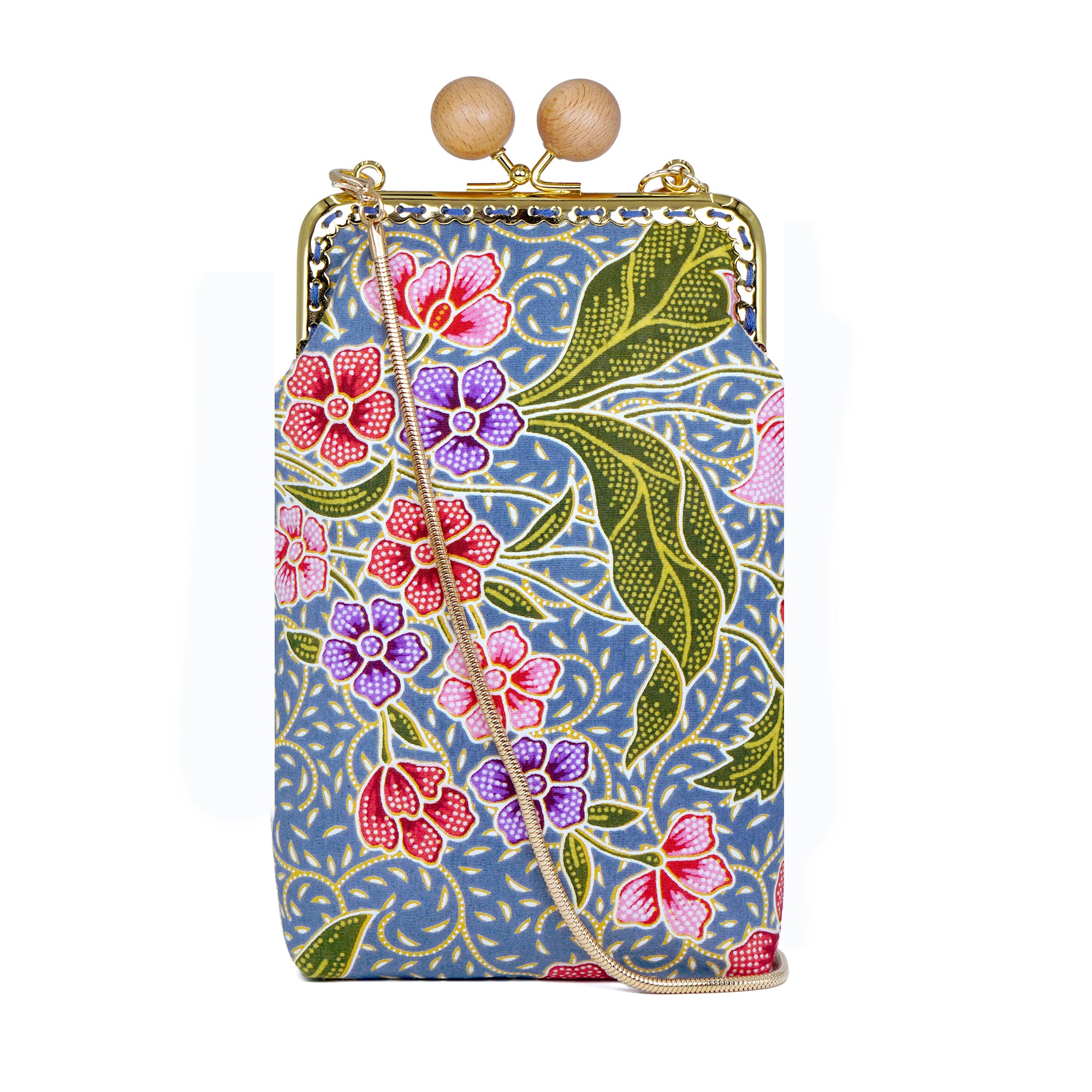 30% OFF - Cell Phone Purse - Batik
