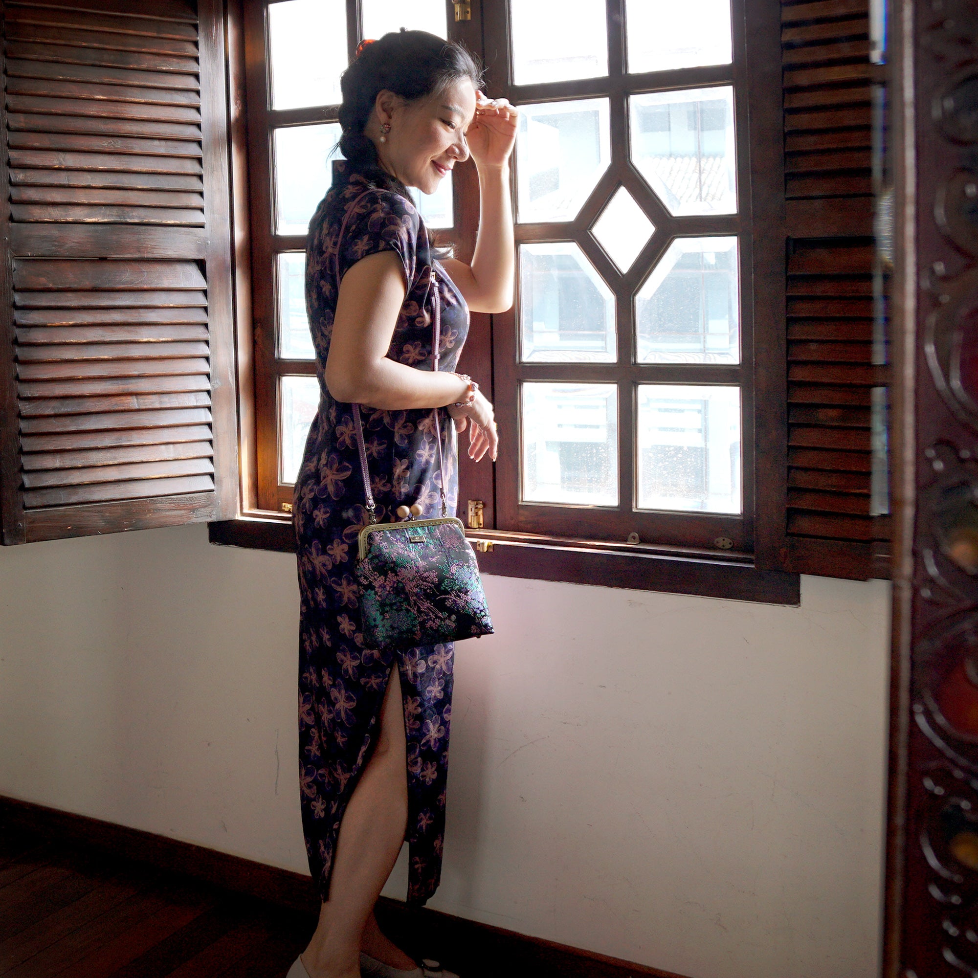 Clasp Sling With Wooden Ball - Jasminoides(VT)