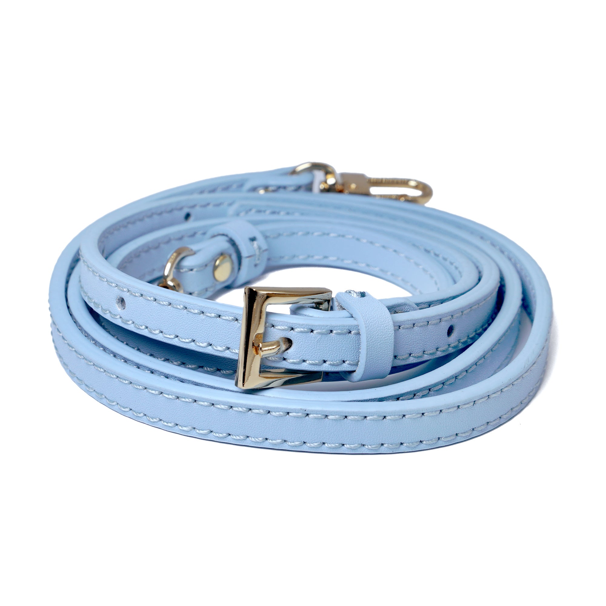 Leather Strap For Crossbody 120cm - Gold Hardware