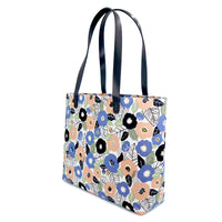 20% OFF - Zipper Top Tote Bag - Tsubaki Garden