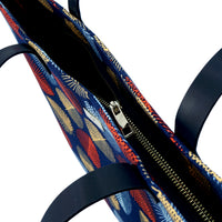 Zipper Top Tote Bag - Fall