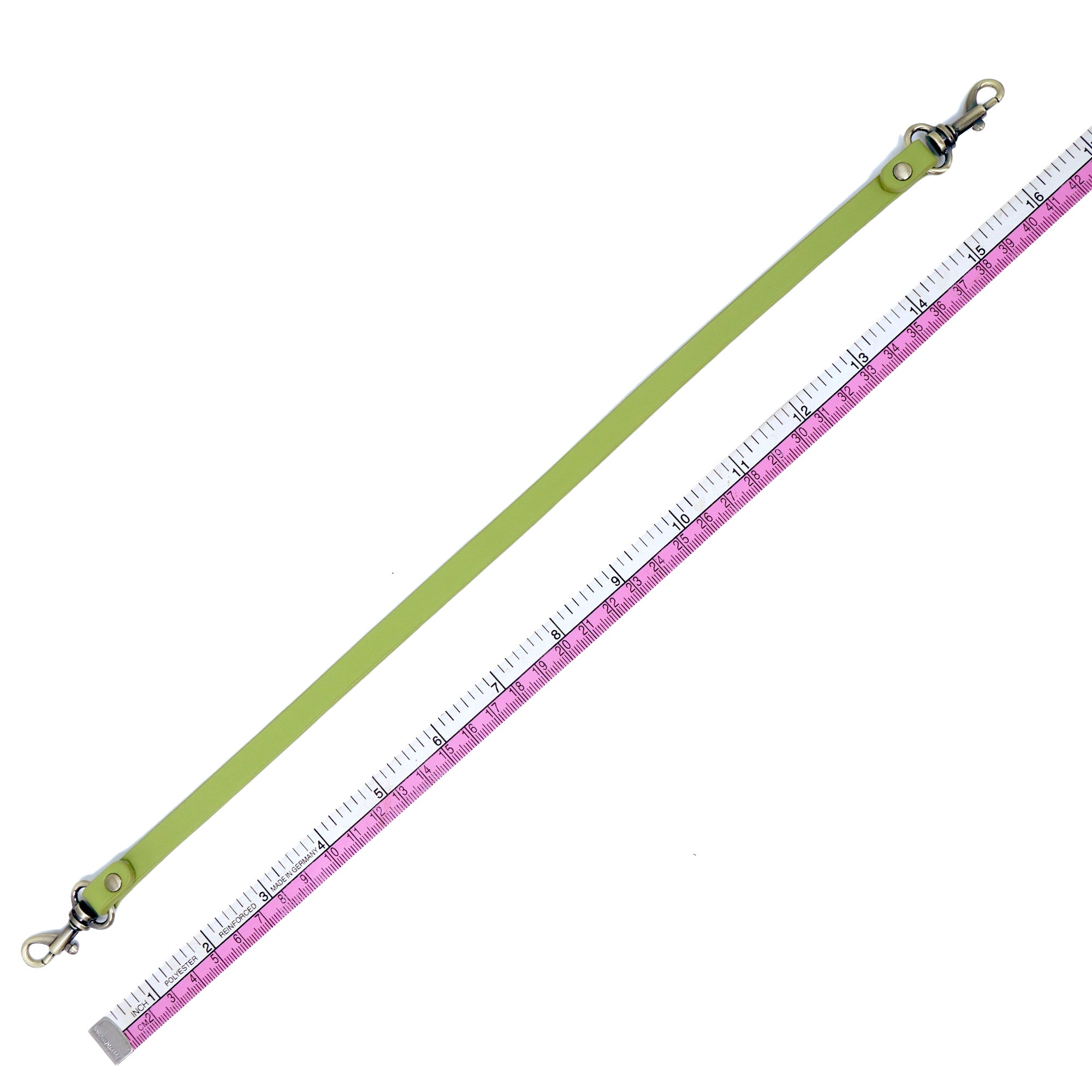 Leather Strap For Underarm 42cm - Bronze Hardware