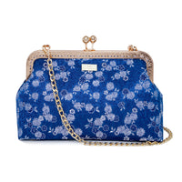 20% OFF - Underarm Bag - Silver Floral