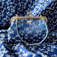 20% OFF - Underarm Bag - Silver Floral