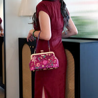 50% OFF - Underarm Bag - Dark Garden