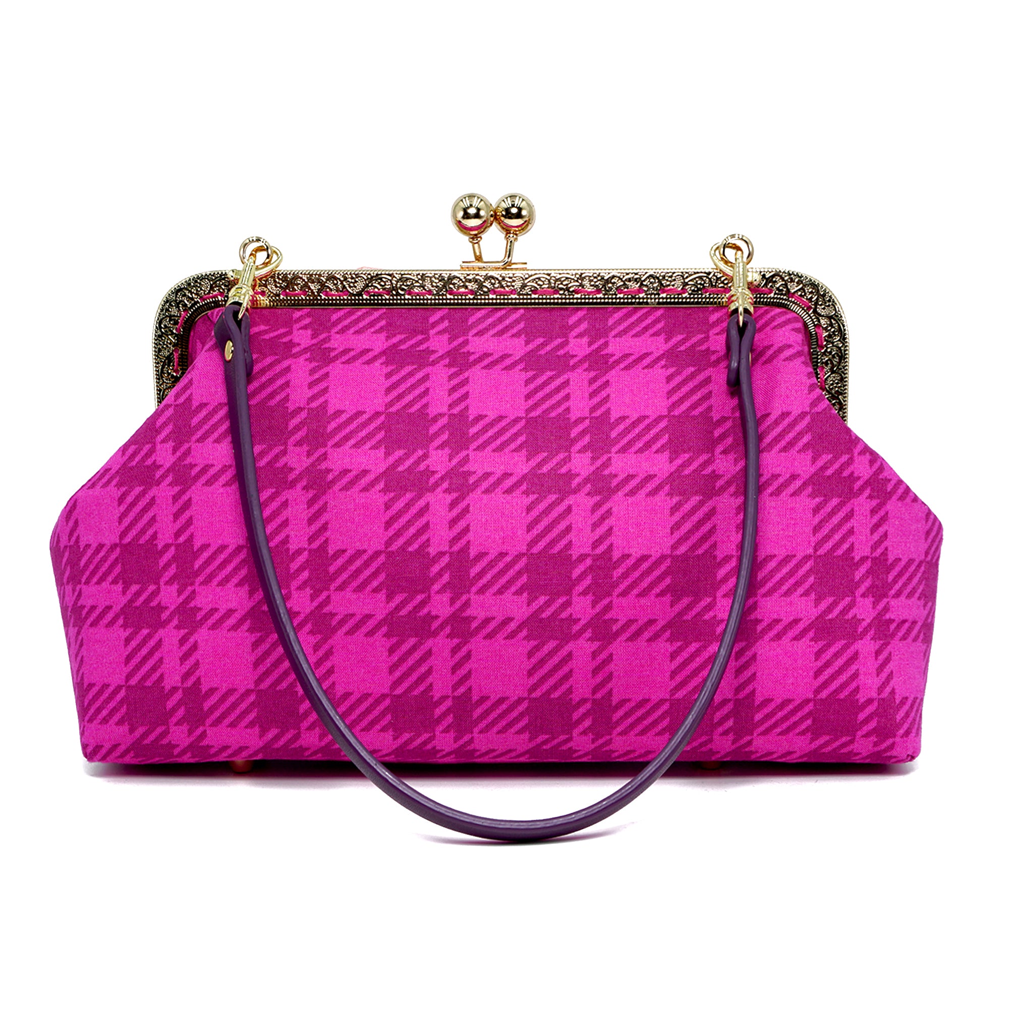 70% OFF - Underarm Bag - Houndstooth