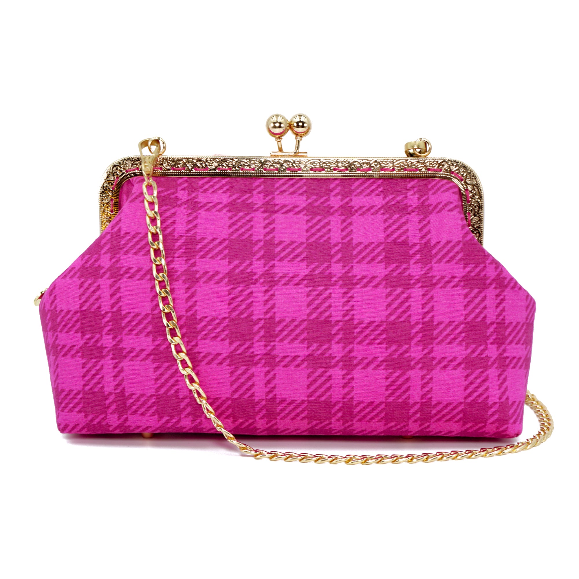 70% OFF - Underarm Bag - Houndstooth
