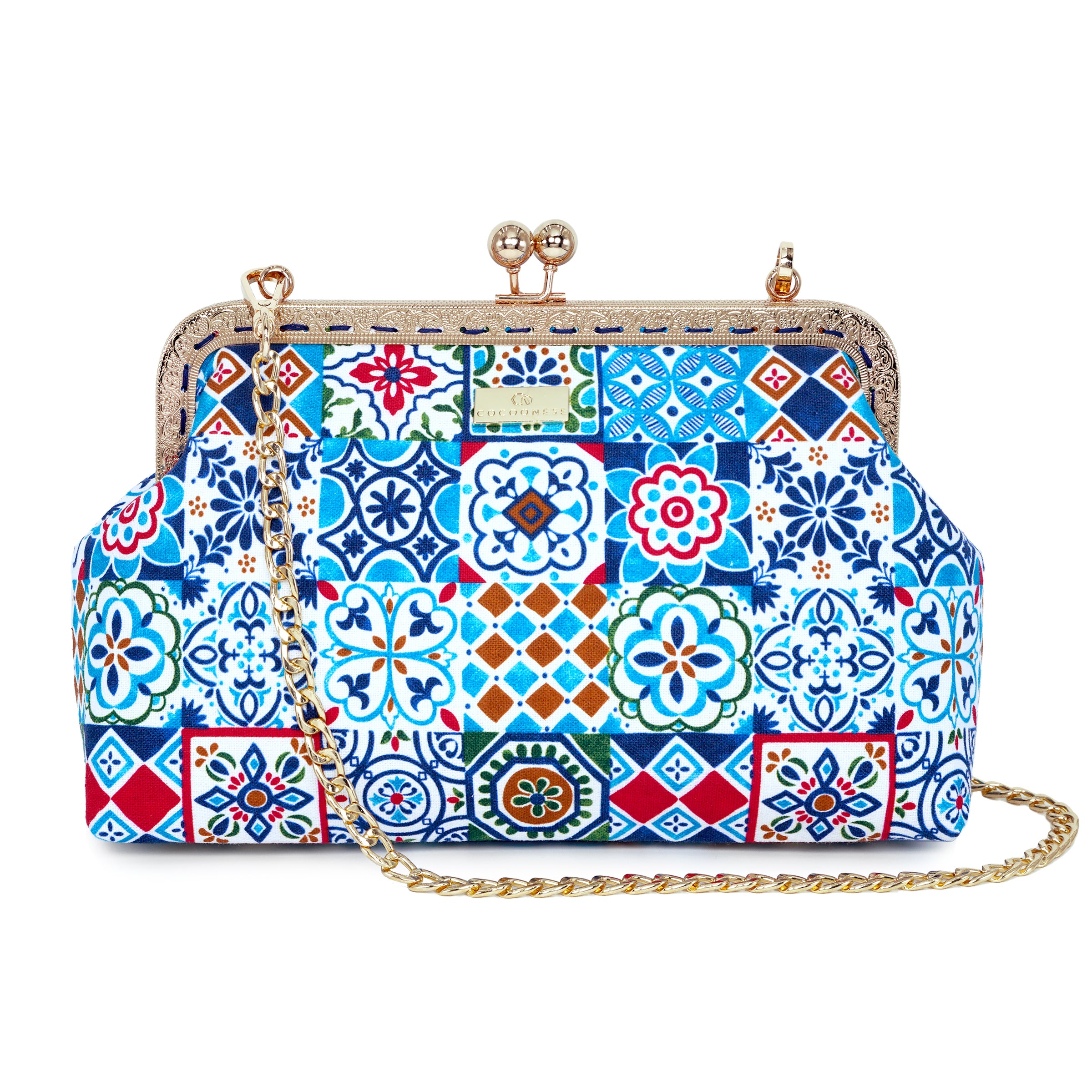 Underarm Bag - Peranakan Tiles