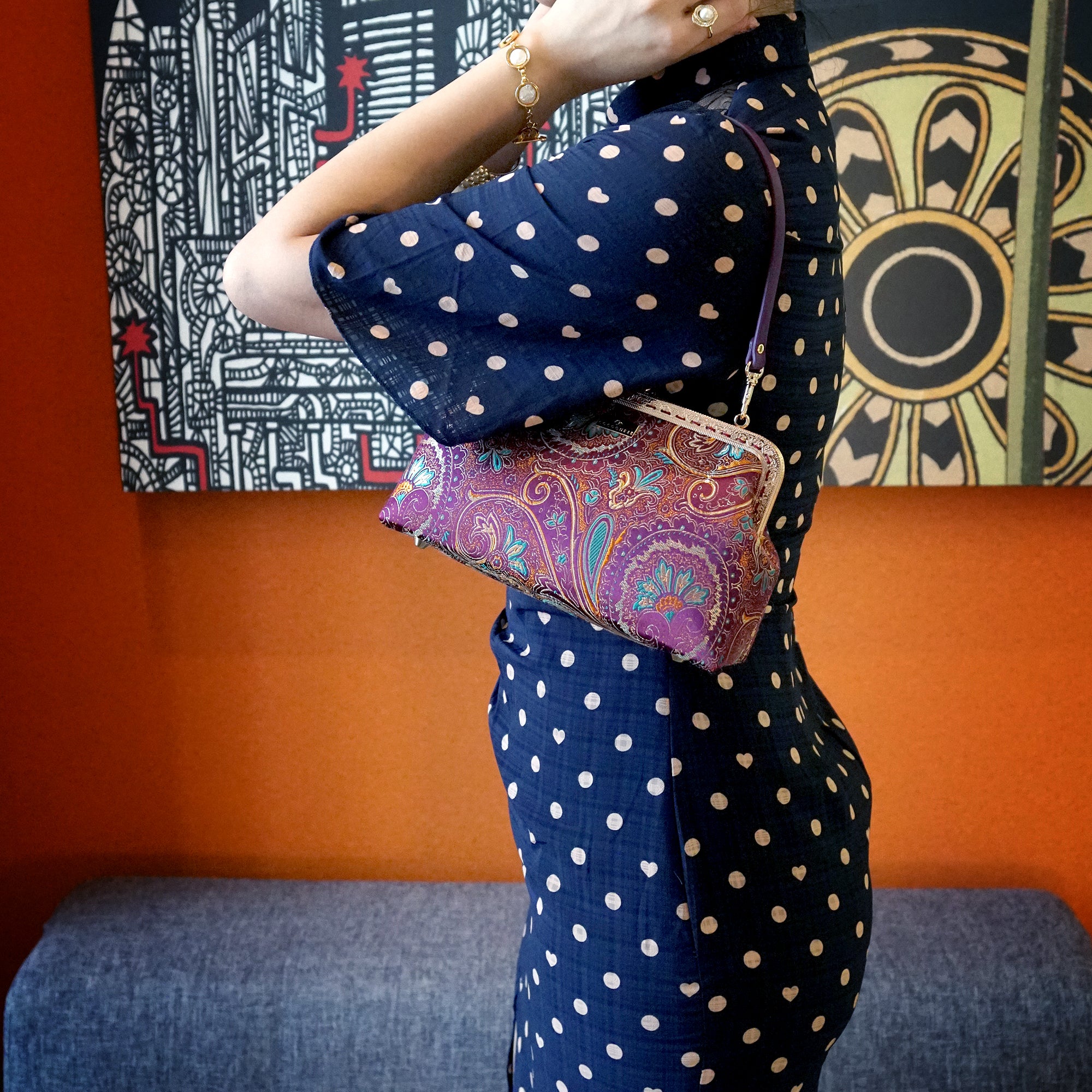 Underarm Bag - Flourishing