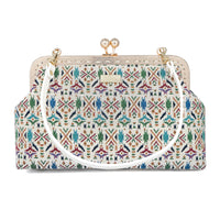 Underarm Bag - Loomed Echoes