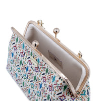 Underarm Bag - Loomed Echoes