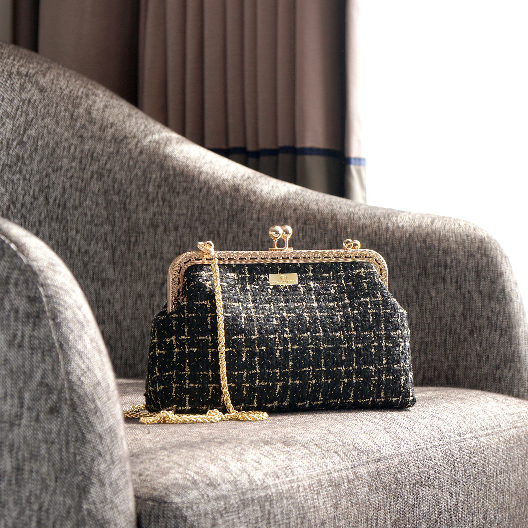 Underarm Bag - Timeless Tweed(BK)