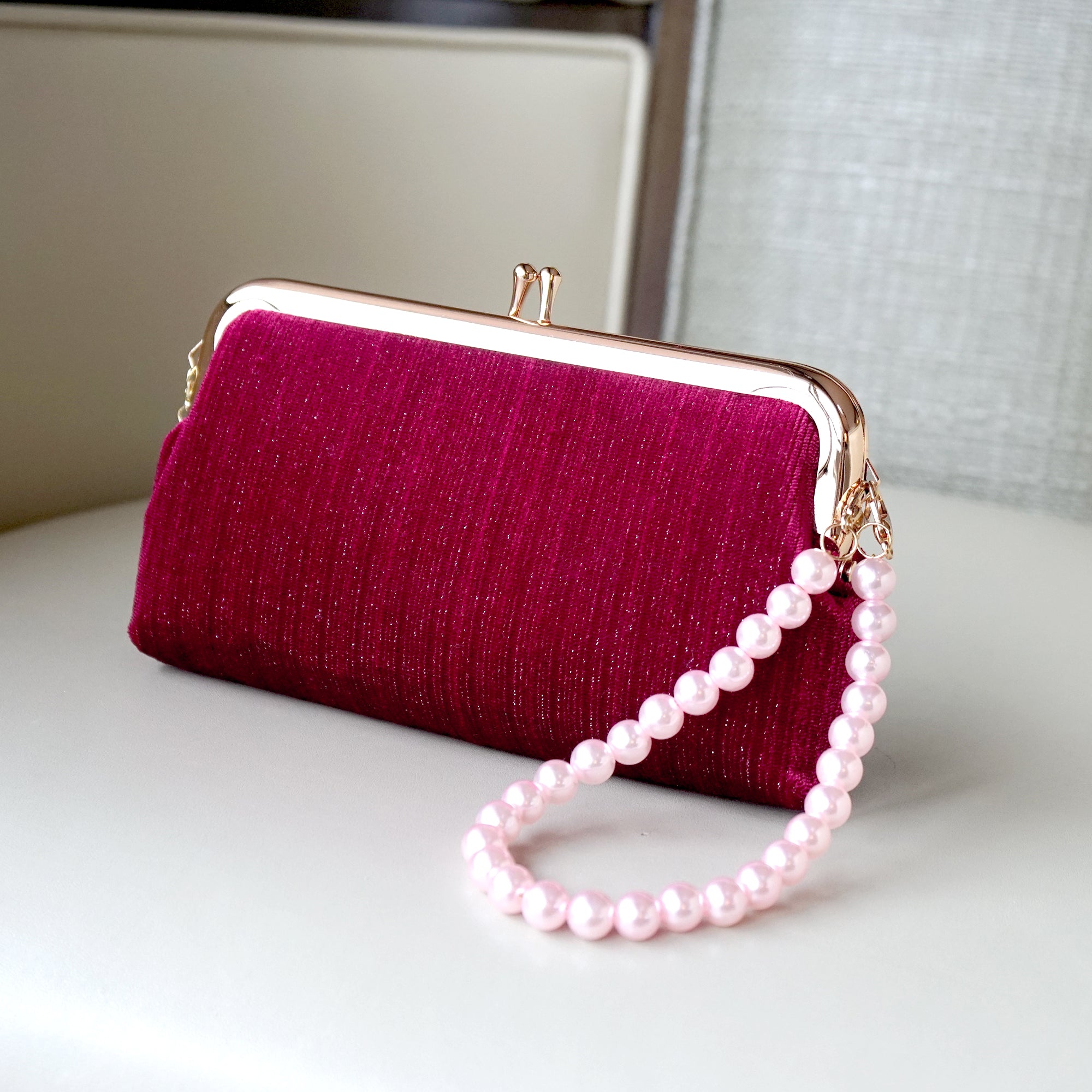 Wristlet Pouch - Velvet Cano
