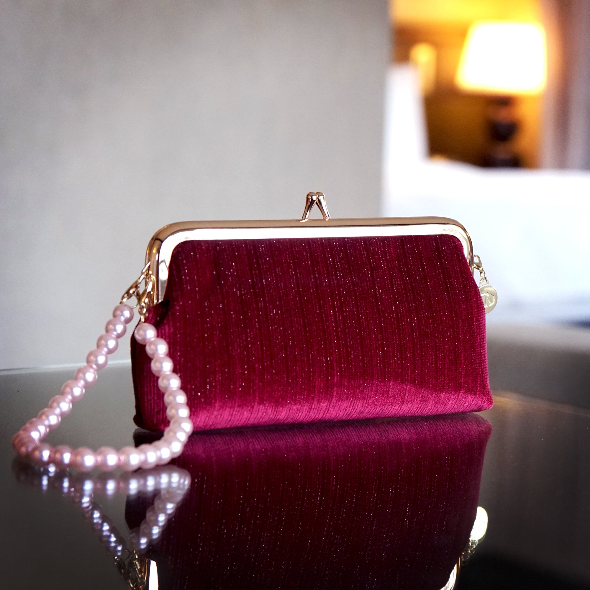 Wristlet Pouch - Velvet Cano