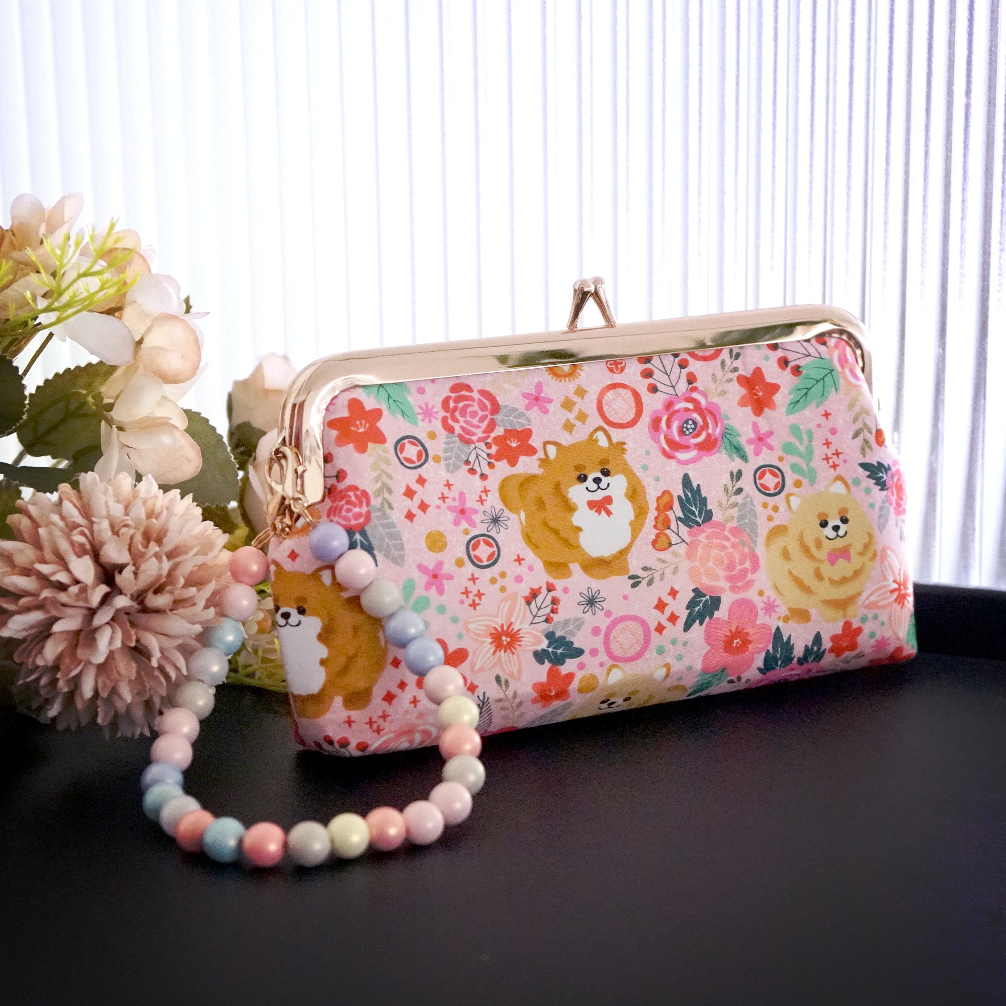 Wristlet Pouch - Pomeranian