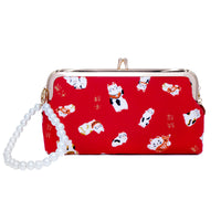 Wristlet Pouch - Lucky Cat