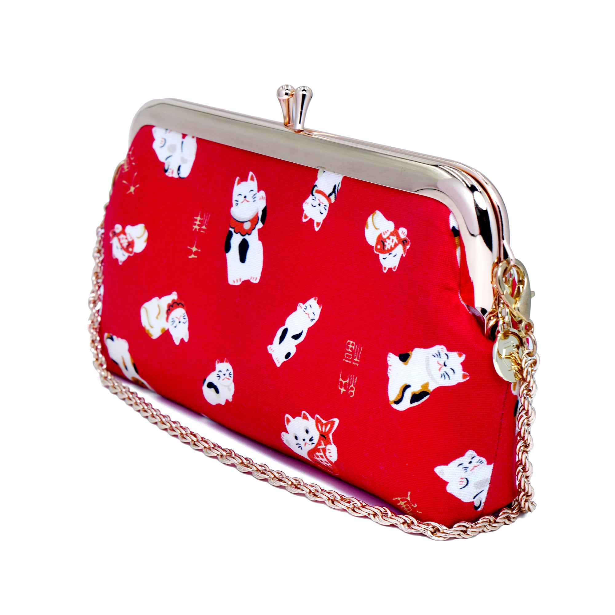 Wristlet Pouch - Lucky Cat
