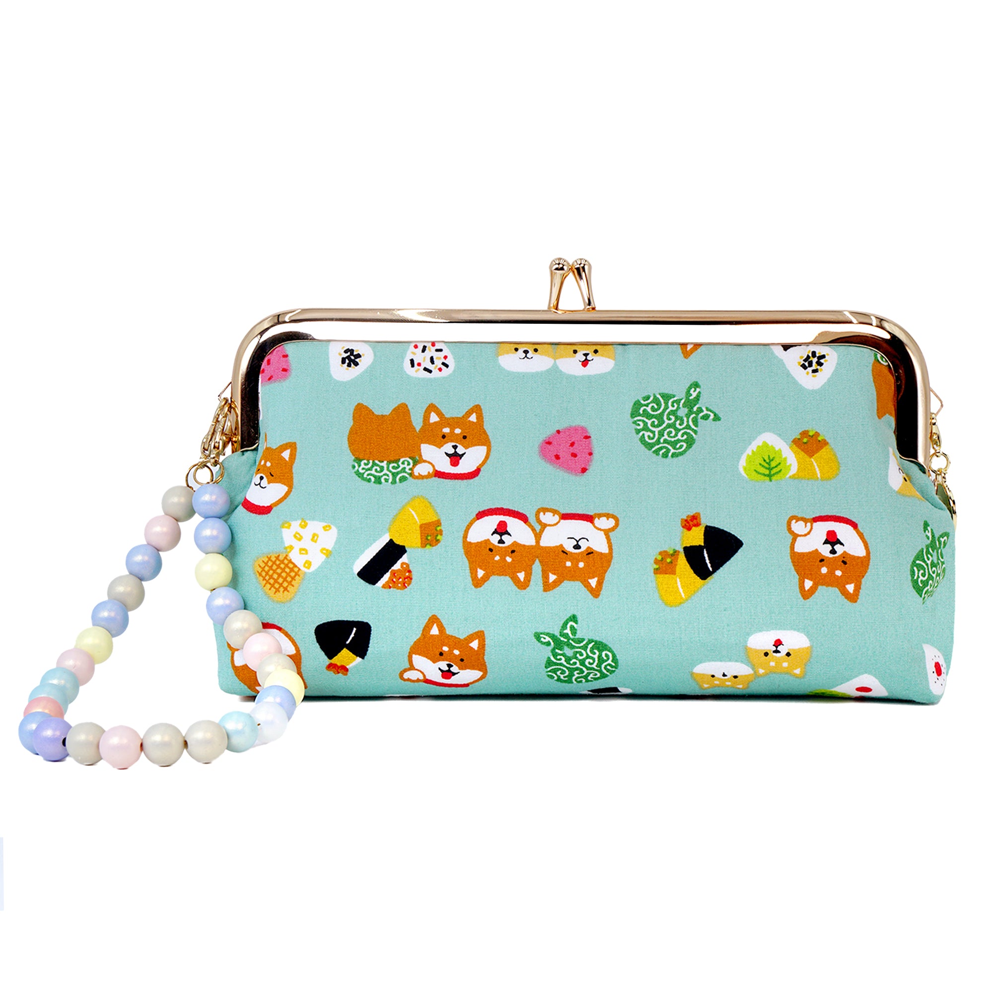 Wristlet Pouch - Shiba Sushi