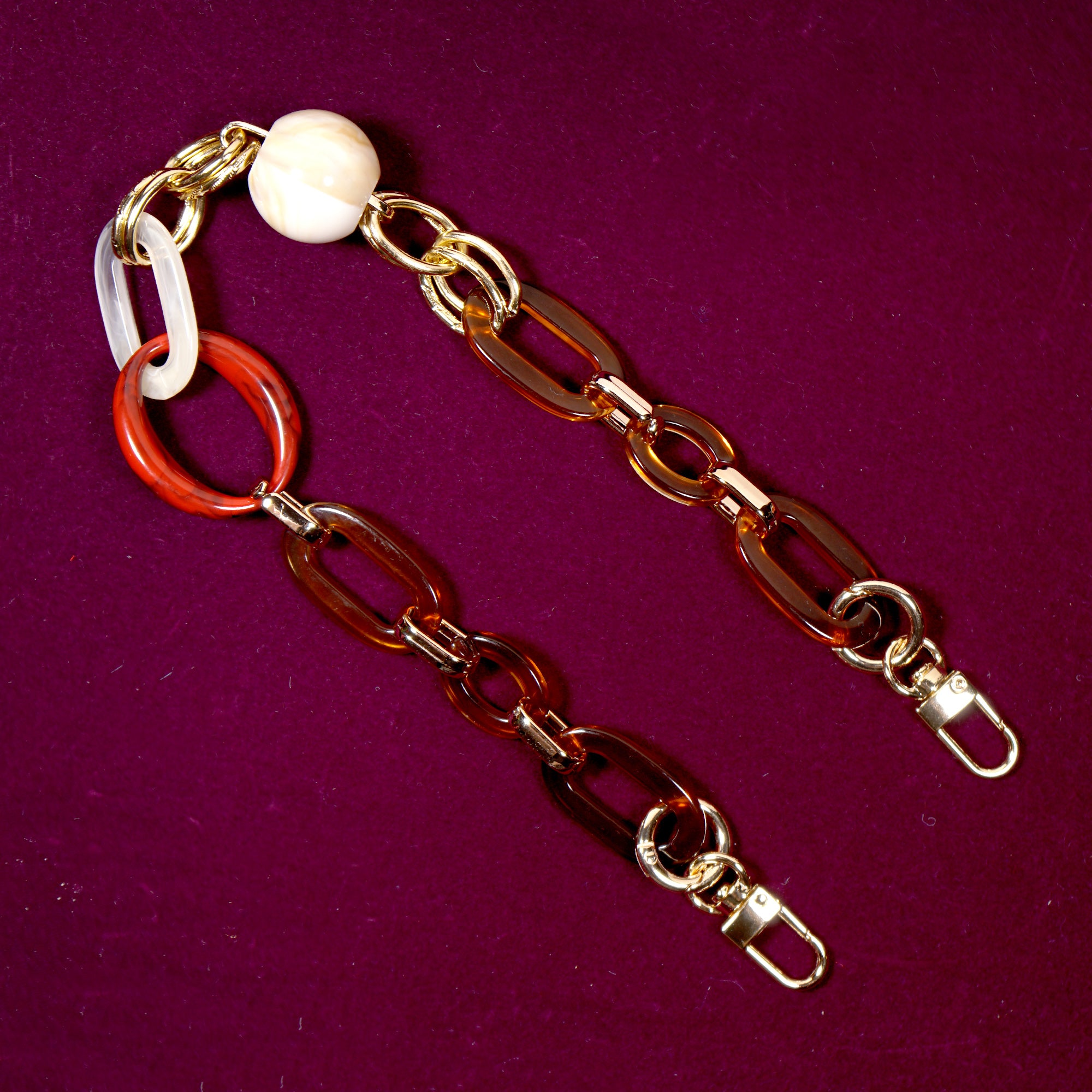 Acrylic Bag Chain Strap - Mojito