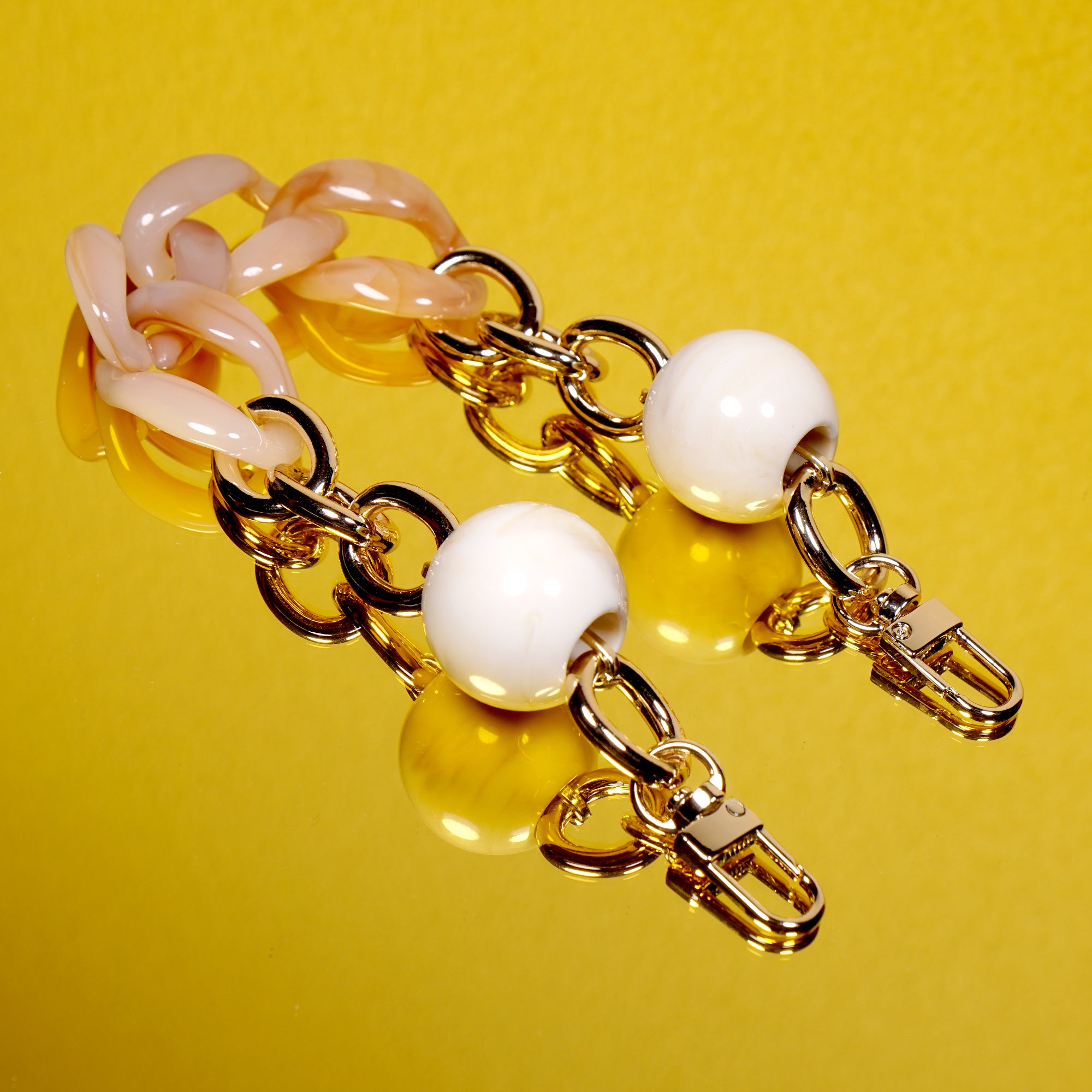 Acrylic Bag Chain Strap - Cosmopolitan