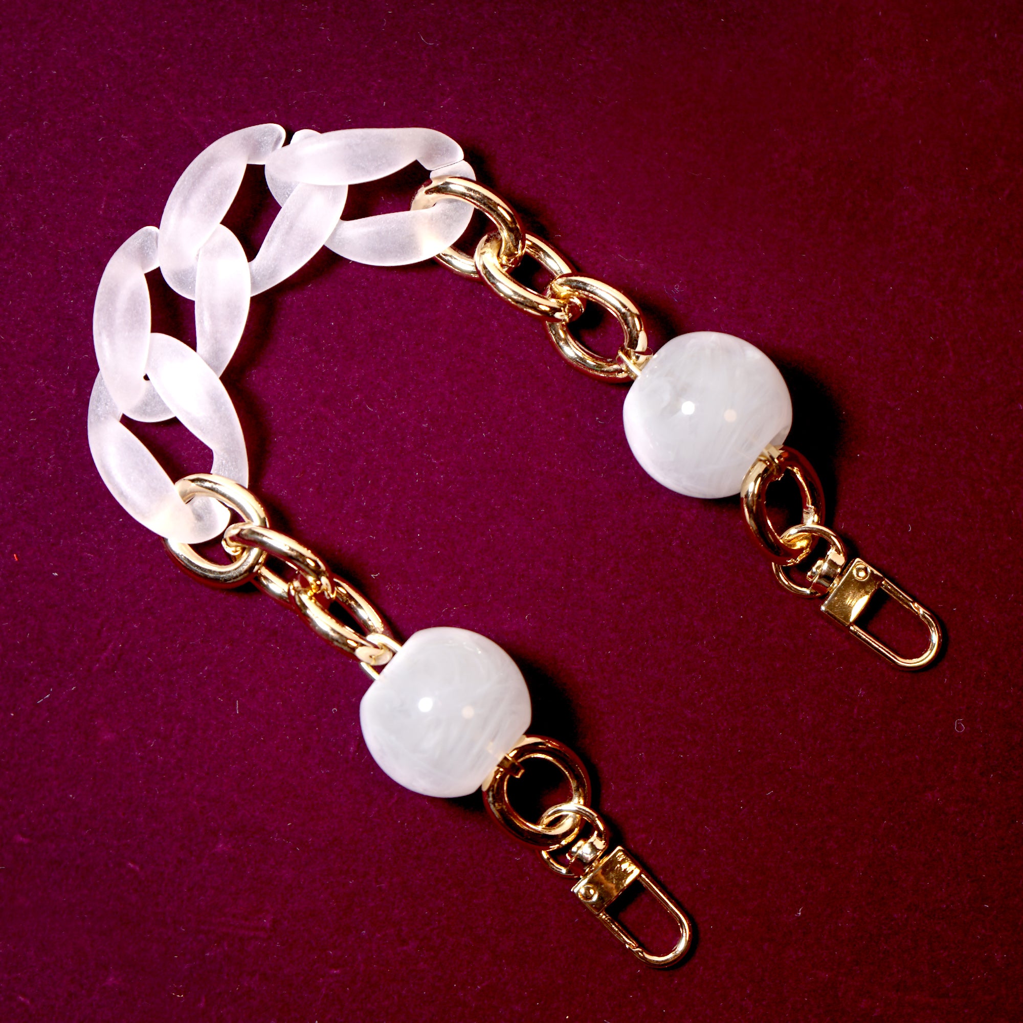 Acrylic Bag Chain Strap - Cosmopolitan