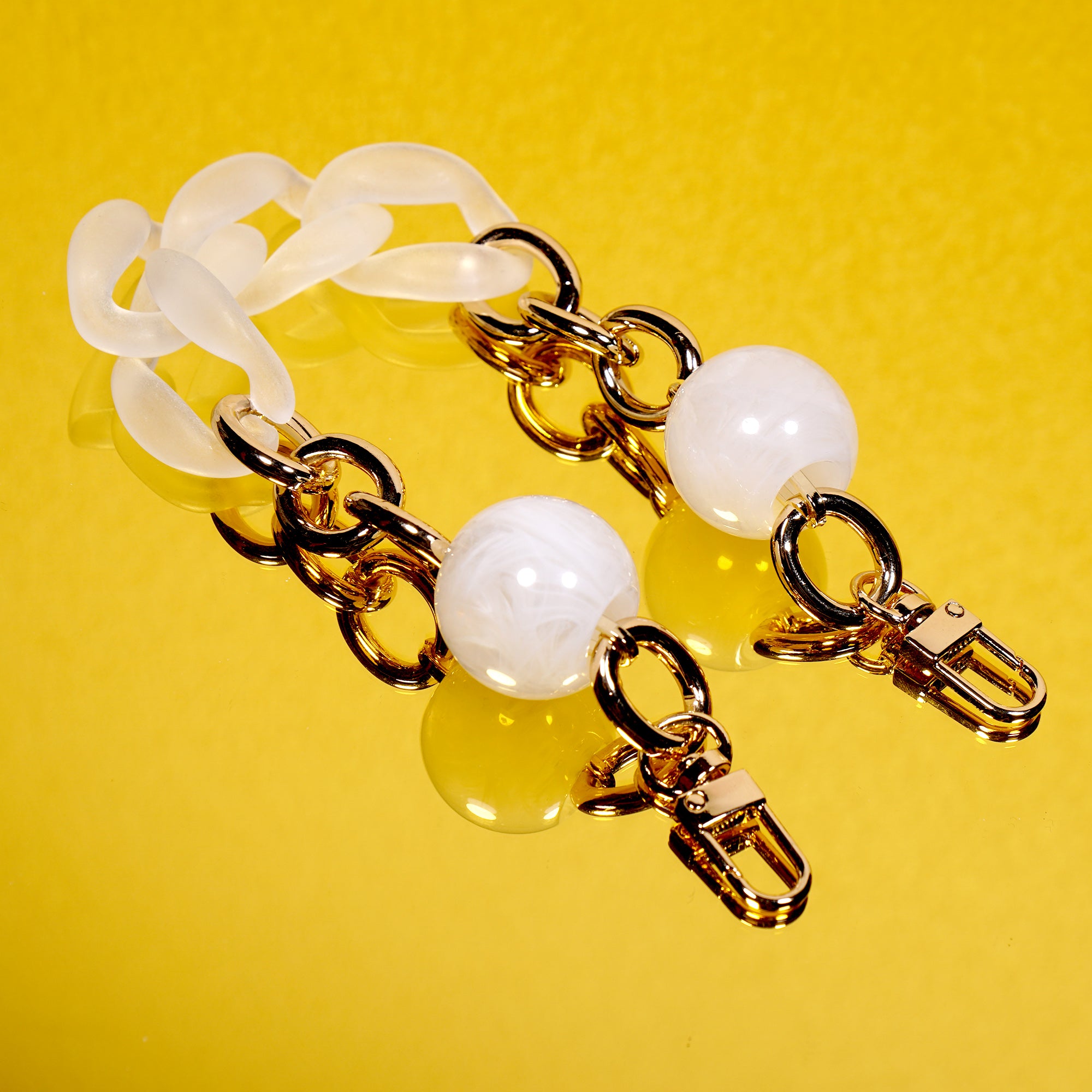 Acrylic Bag Chain Strap - Cosmopolitan