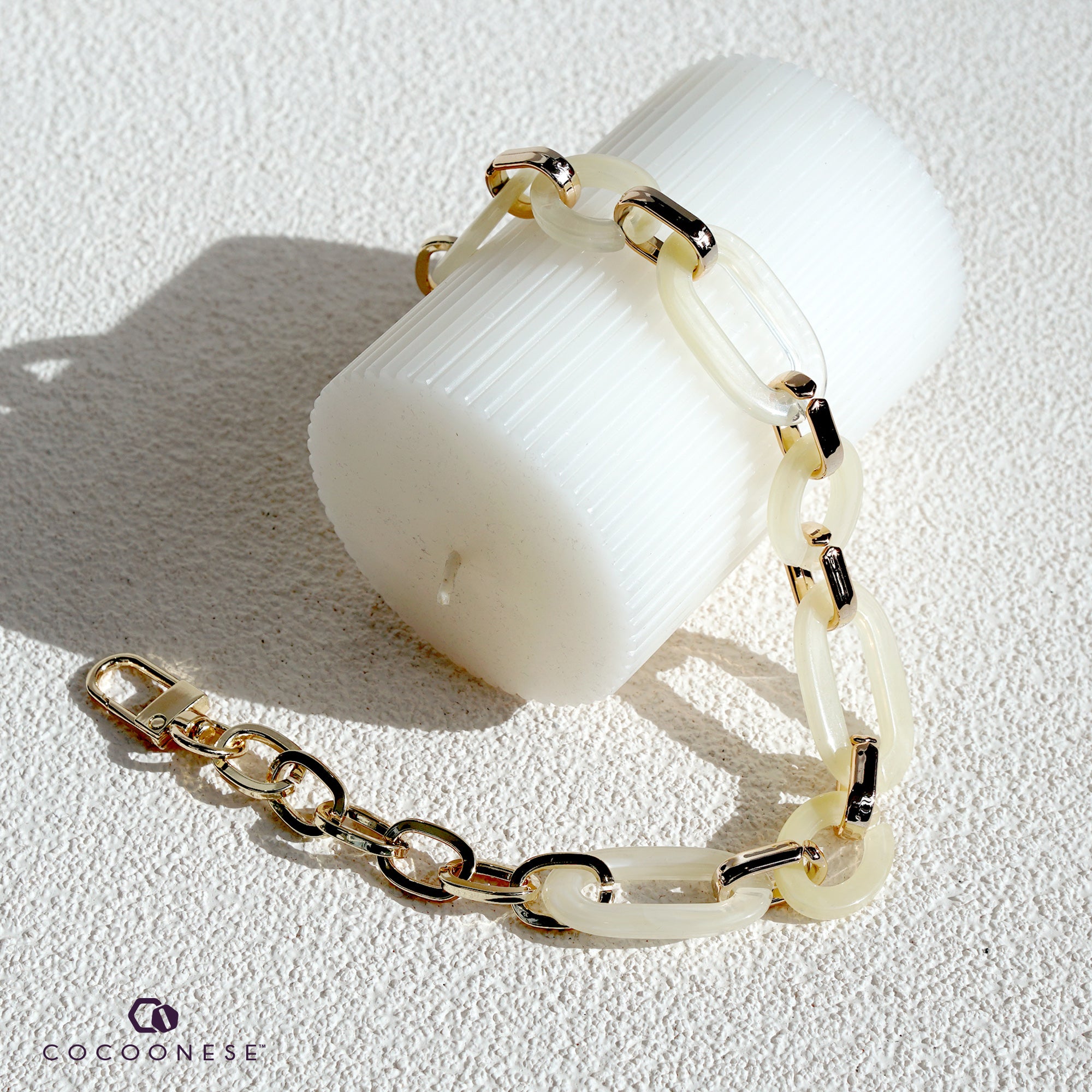 Acrylic Bag Chain Strap - Sazerac