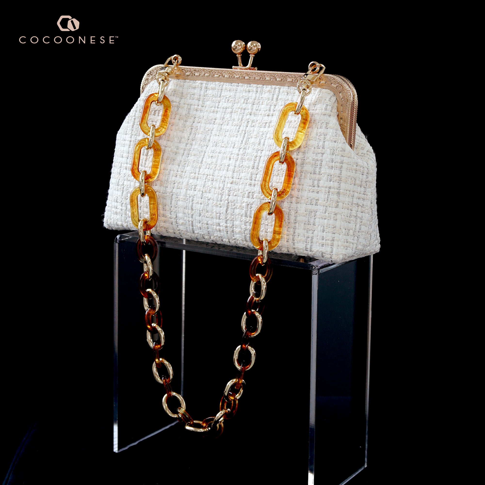 Acrylic Bag Chain Strap - Old Fashioned