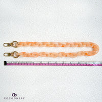 Acrylic Bag Chain Strap - Paloma