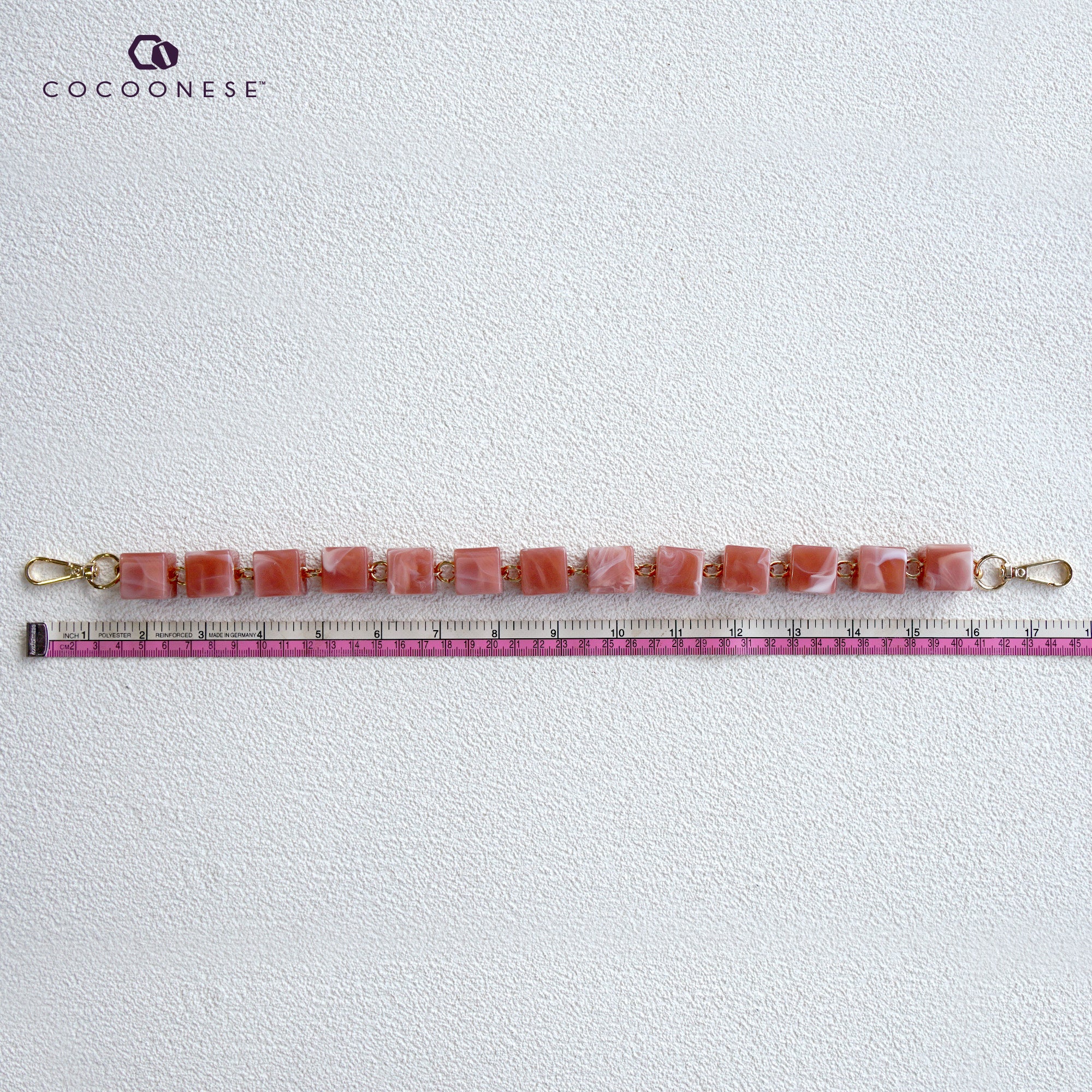 Acrylic Bag Chain Strap - Clover Club