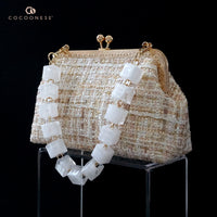 Acrylic Bag Chain Strap - Clover Club