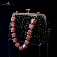 Acrylic Bag Chain Strap - Clover Club