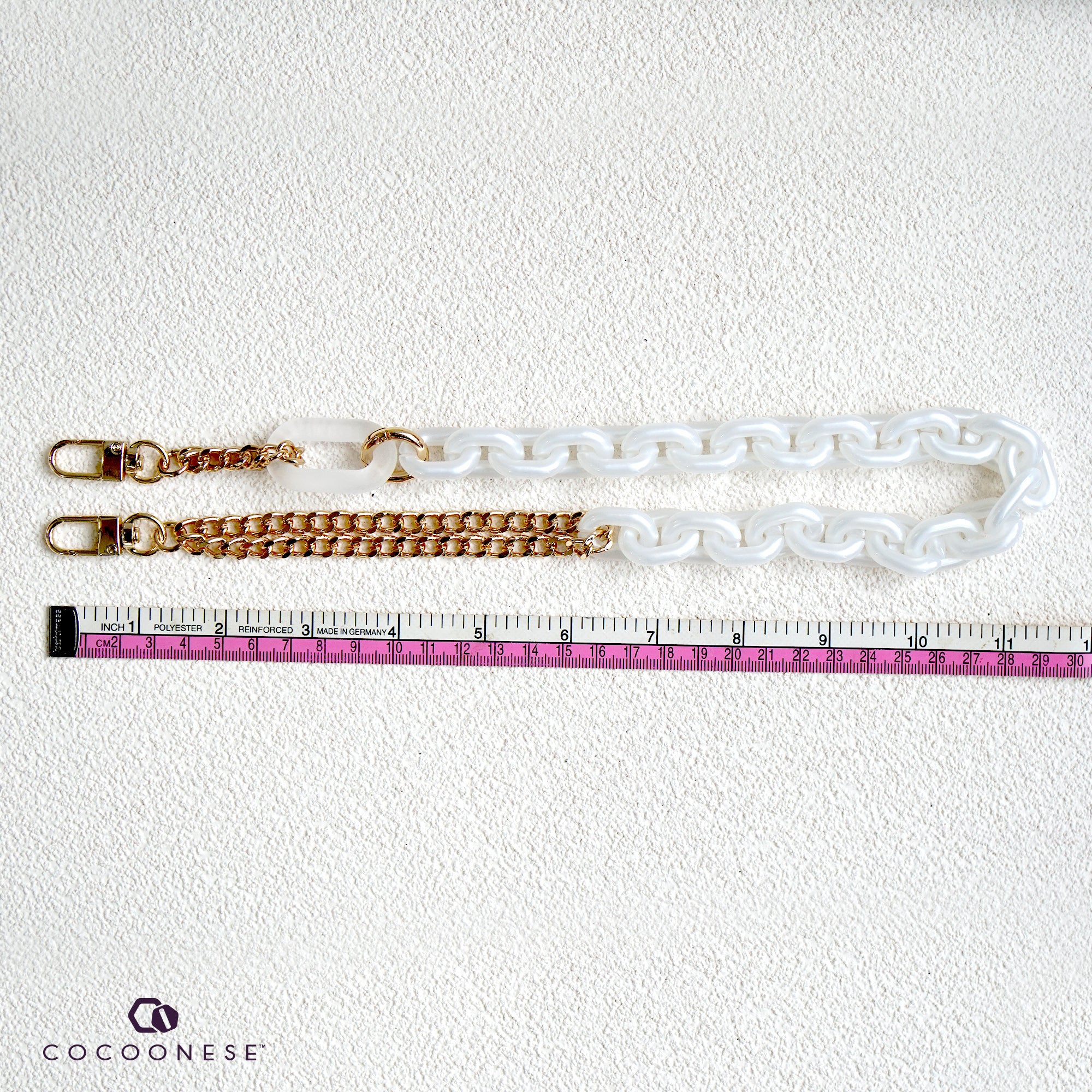 Acrylic Bag Chain Strap - Pina Colada