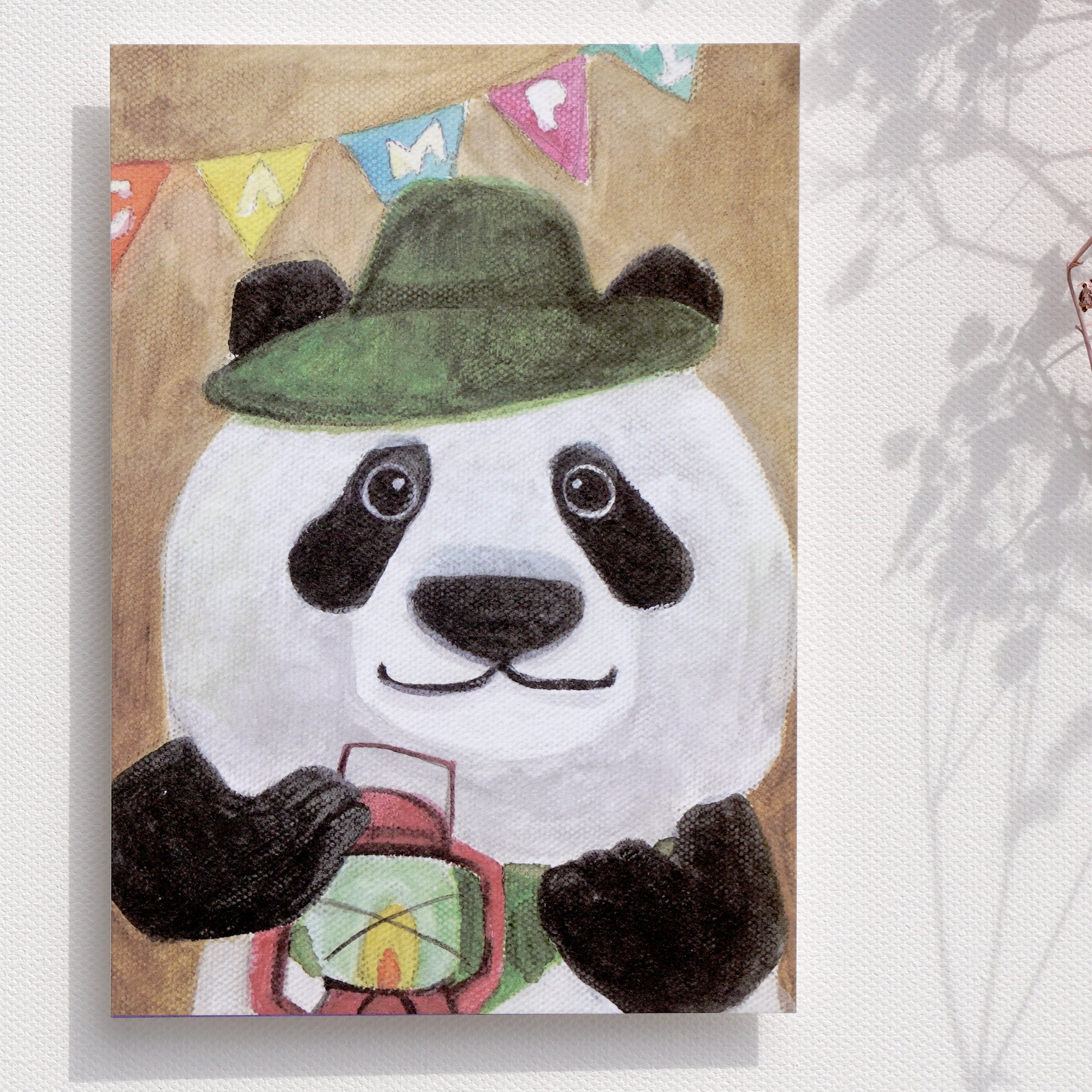 Postcards - "Cats Bruin" love camping