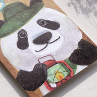 Postcards - "Cats Bruin" love camping