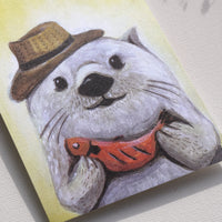 Postcards - "Mr. otters' mind