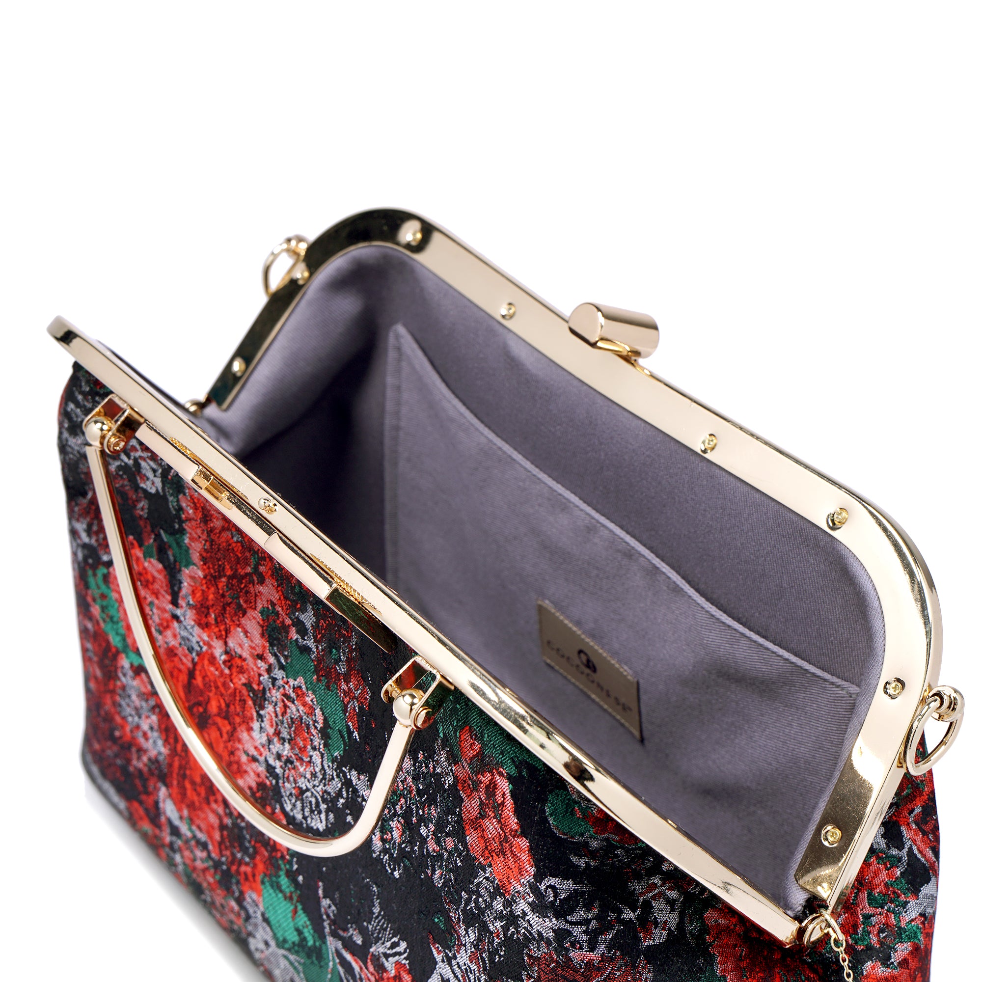 Clasp Shoulder Bag - Impressionism