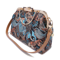 Clasp Shoulder Bag - Fluttering Butterfly