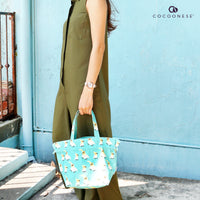 50% OFF - Drawstring Top Handle Handbag  - Little Drunk Birds