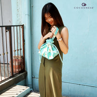 50% OFF - Drawstring Top Handle Handbag  - Little Drunk Birds