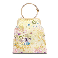 Ring Handle Chain Bag - Hundred Flowers