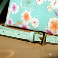 30% OFF - Trapezoid Crossbody Bag - Butterfly