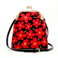 40% OFF - Trapezoid Crossbody Bag - Rain Lily