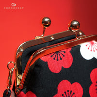 50% OFF - Trapezoid Crossbody Bag - Uguisu Ume