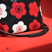 50% OFF - Trapezoid Crossbody Bag - Uguisu Ume