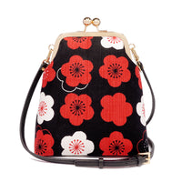 50% OFF - Trapezoid Crossbody Bag - Uguisu Ume