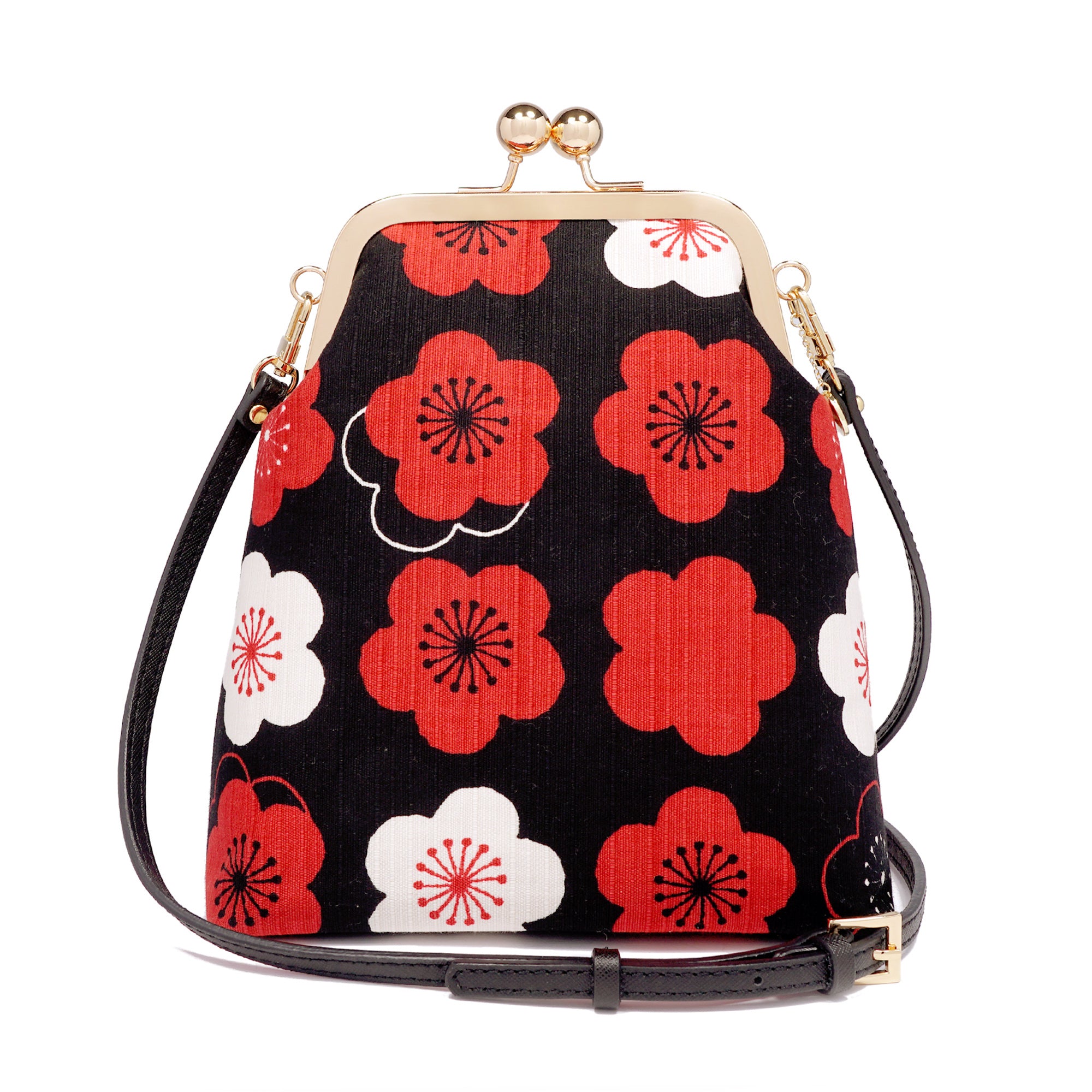 50% OFF - Trapezoid Crossbody Bag - Uguisu Ume